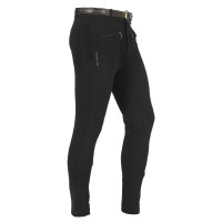 Pantaloni da uomo Crono in cotone stretch Equestro Nero