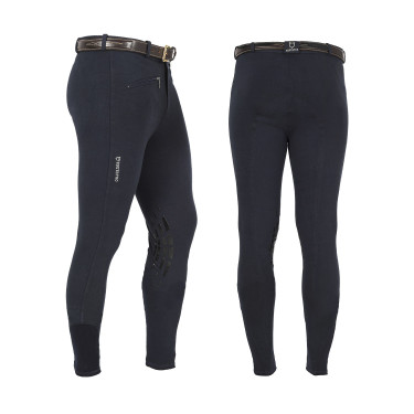 Pantaloni uomo Zeus con grip al ginocchio in cotone stretch Equestro