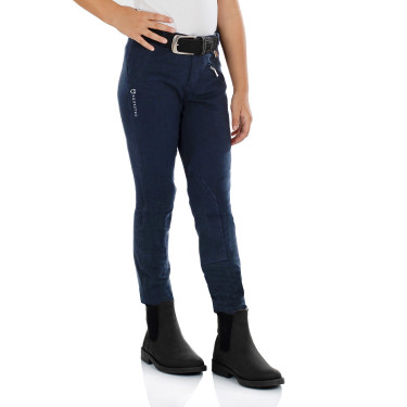 Pantaloni jodhpur da bambino Leilani in materiale stretch Equestro Marina Pantaloni jodhpur da bambino Leilani in materiale stretch Equestro Marina