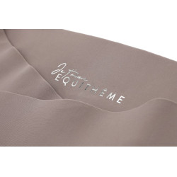 Pantaloni Equithème Flora con fondo in silicone Rosa antico