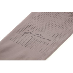 Pantaloni Equithème Flora con fondo in silicone Rosa antico