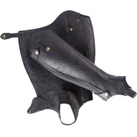Mini-chaps Equithème Primera in pelle martellata Marrone Mini-chaps Equithème Primera in pelle martellata Marrone