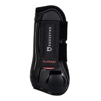 Ghette anatomiche con doppia chiusura in velcro Platinum Equestro Nero Ghette anatomiche con doppia chiusura in velcro Platinum Equestro Nero