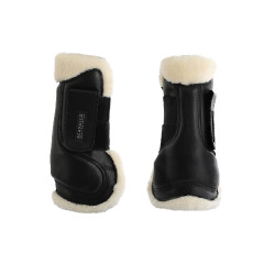 Ghette in ecopelle con doppio velcro Acavallo