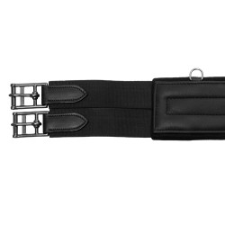 Cinghia anatomica in pelle con neoprene goffrato e imbottito Equestro Cinghia anatomica in pelle con neoprene goffrato e imbottito Equestro
