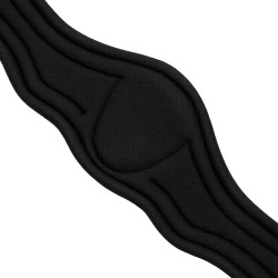 Cinghia anatomica in pelle con neoprene goffrato e imbottito Equestro Cinghia anatomica in pelle con neoprene goffrato e imbottito Equestro