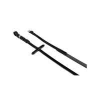 Redini in cuoio e gomma liscia Equestro Nero Redini in cuoio e gomma liscia Equestro Nero