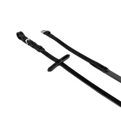 Redini in cuoio e gomma liscia Equestro Nero