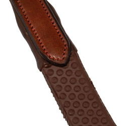 Redini in cuoio e gomma Kris 5/8" Acavallo Cognac Marrone