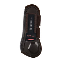 Stinchiere e paranocche per giovani cavalli in TPU e neoprene Equestro Marrone
