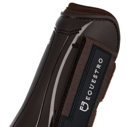 Stinchiere e paranocche per giovani cavalli in TPU e neoprene Equestro Marrone Stinchiere e paranocche per giovani cavalli in TPU e neoprene Equestro Marrone