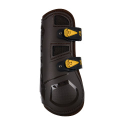 Ghette in poliuretano e neoprene Equestro Marrone
