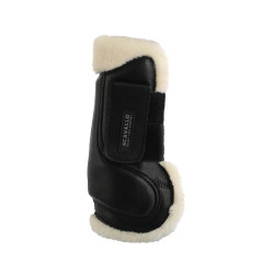 Ghette in ecopelle con doppio velcro Acavallo Nero Ghette in ecopelle con doppio velcro Acavallo Nero