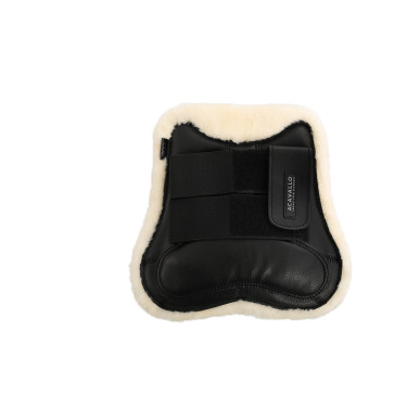 Ghette in ecopelle con doppio velcro Acavallo Nero Ghette in ecopelle con doppio velcro Acavallo Nero