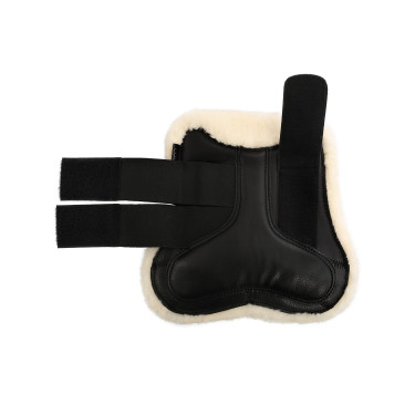Ghette in ecopelle con doppio velcro Acavallo Nero Ghette in ecopelle con doppio velcro Acavallo Nero