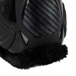 Ghettine anatomiche con montone sintetico Spider Man Equestro Nero