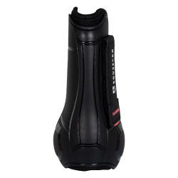 Ghette anatomiche con doppia chiusura in velcro Platinum Equestro Nero