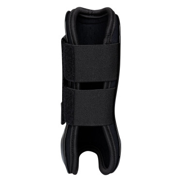 Ghette anatomiche con doppia chiusura in velcro Platinum Equestro Nero