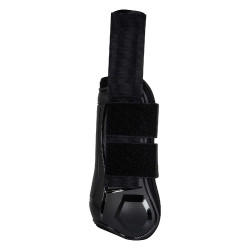 Ghette anatomiche con doppia chiusura in velcro Platinum Equestro Nero