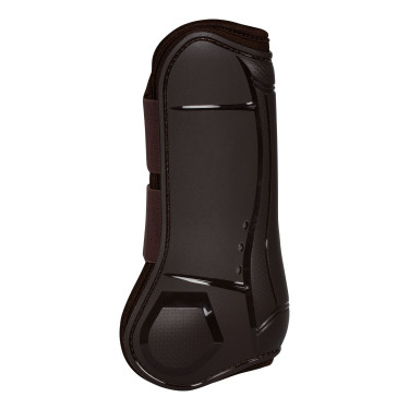 Ghette anatomiche con doppia chiusura in velcro Platinum Equestro Marrone