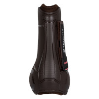 Ghette anatomiche con doppia chiusura in velcro Platinum Equestro Marrone