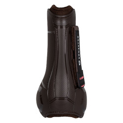 Ghette anatomiche con doppia chiusura in velcro Platinum Equestro Marrone