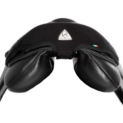 Coprisella in gel Air Plus per salto con gel esterno 10mm Acavallo Nero Coprisella in gel Air Plus per salto con gel esterno 10mm Acavallo Nero