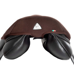 Coprisedile in gel Air Plus per salto con Dri-Lex 10mm Acavallo Marrone