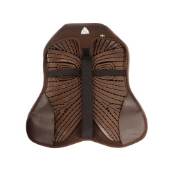 Coprisedile in gel Air Plus per salto con Dri-Lex 10mm Acavallo Marrone