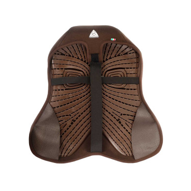 Coprisedile in gel Air Plus per salto con Dri-Lex 10mm Acavallo Marrone