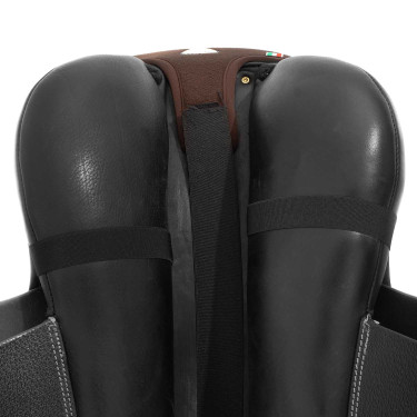 Coprisedile in gel Air Plus per salto con Dri-Lex 10mm Acavallo Marrone