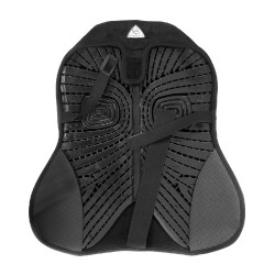 Coprisedile in gel Air Plus per salto con Dri-Lex 10mm Acavallo Nero