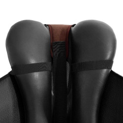 Copri-sella in gel Air Plus per dressage con gel esterno 10mm Acavallo Marrone Copri-sella in gel Air Plus per dressage con gel esterno 10mm Acavallo Marrone