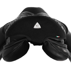 Copri-sella in gel Air Plus per dressage con gel esterno 10mm Acavallo Nero Copri-sella in gel Air Plus per dressage con gel esterno 10mm Acavallo Nero