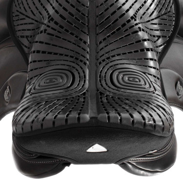 Copri-sella in gel Air Plus per dressage con gel esterno 10mm Acavallo Nero Copri-sella in gel Air Plus per dressage con gel esterno 10mm Acavallo Nero