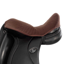Copriseggio in gel Air Plus per dressage con Dri-Lex 10mm Acavallo Marrone