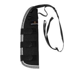 Paracoda imbottito e impermeabile Equestro Nero