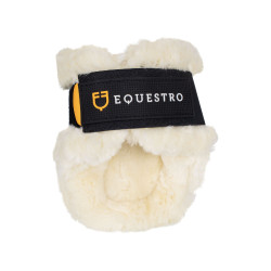 Paraglomi per giovani cavalli in TPU e montone sintetico Ruby Equestro Nero