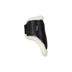 Paraglomi in pelle ecologica con doppio velcro Acavallo Nero Paraglomi in pelle ecologica con doppio velcro Acavallo Nero