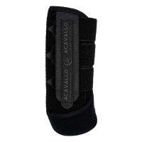 Stinchiere anteriori in neoprene Respira Acavallo Nero Stinchiere anteriori in neoprene Respira Acavallo Nero
