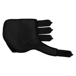 Stinchiere anteriori in neoprene Respira Acavallo Nero