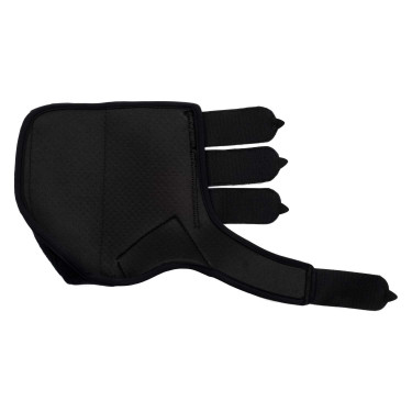 Stinchiere anteriori in neoprene Respira Acavallo Nero