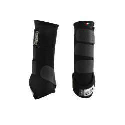 Gambali posteriori in neoprene con gel Respira Acavallo Nero Gambali posteriori in neoprene con gel Respira Acavallo Nero