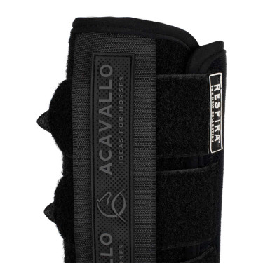 Stinchiere posteriori in neoprene Respira Acavallo Nero