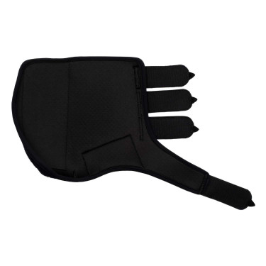 Stinchiere posteriori in neoprene Respira Acavallo Nero