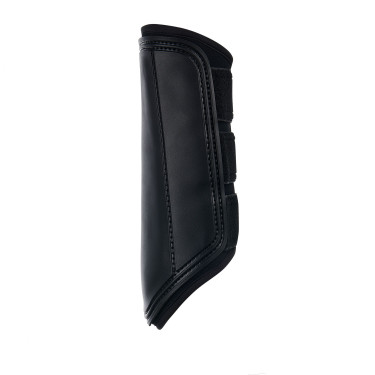 Stinchiere da cross in neoprene e pelle traforata Airflow Equestro Nero Stinchiere da cross in neoprene e pelle traforata Airflow Equestro Nero