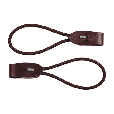 Pelham con gancio robusto Equestro Marrone scuro