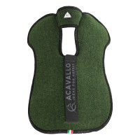 Ammortizzatore Piuma doppio feltro posteriore Equestro Foresta / verde Ammortizzatore Piuma doppio feltro posteriore Equestro Foresta / verde