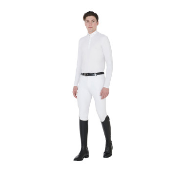 Polo da competizione a maniche lunghe da uomo Nestor Equestro Polo da competizione a maniche lunghe da uomo Nestor Equestro