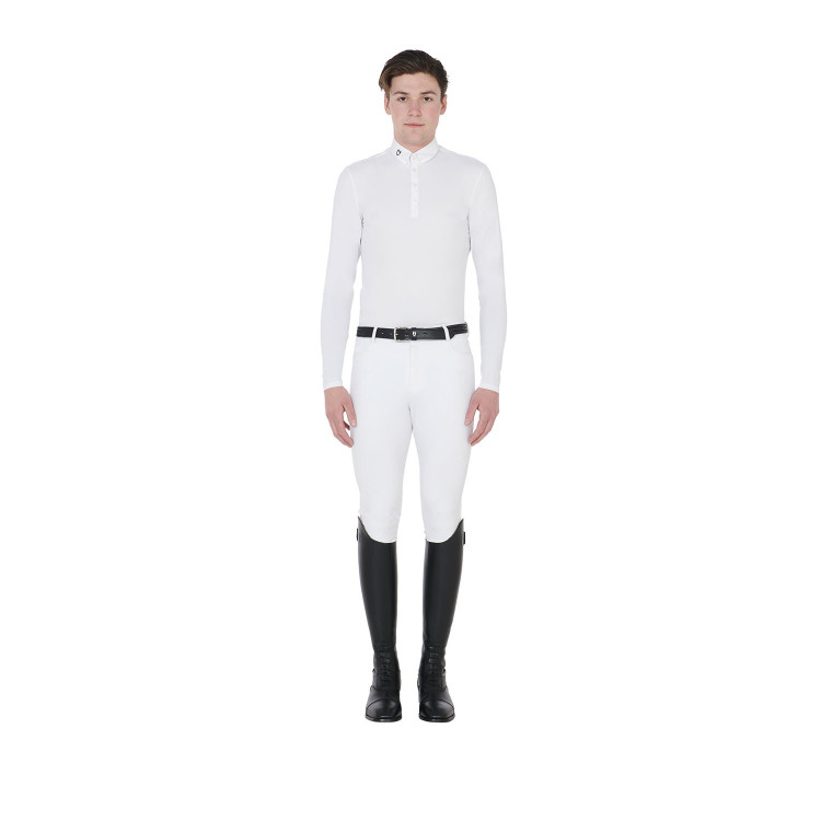 Polo da competizione a maniche lunghe da uomo Nestor Equestro Polo da competizione a maniche lunghe da uomo Nestor Equestro